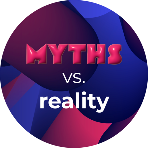 Myth vs. reality graphic