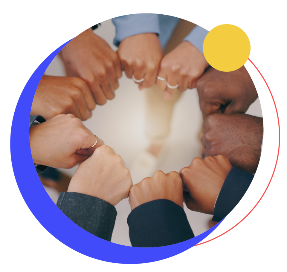 dei page right hand circle graphic